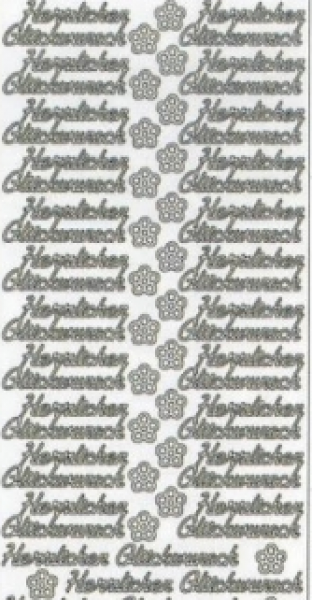 Sticker Herzlichen Glückwunsch